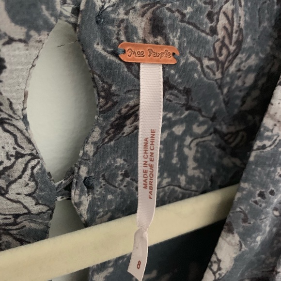 Free people flowy jasper midi dress size 8 - Picture 4 of 5